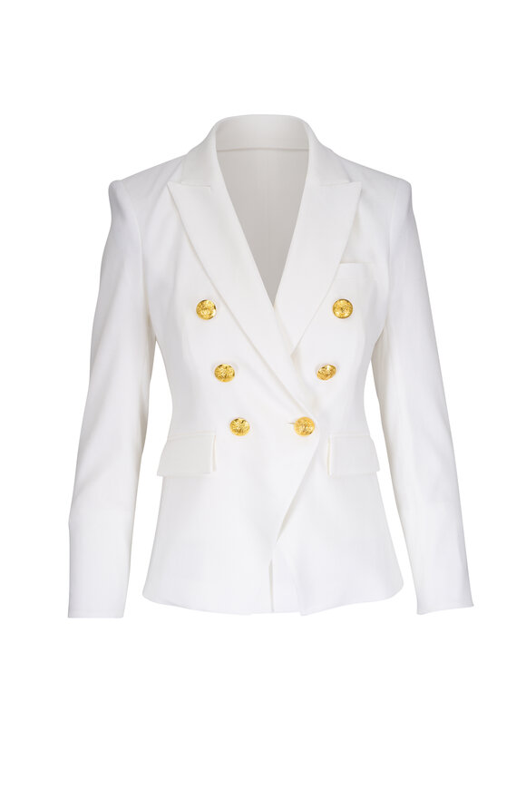 Veronica Beard Miller Dickey White Jacket