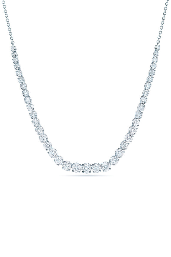 Kwiat -  The Kwiat Tiara® Diamond Demi Riviera Necklace