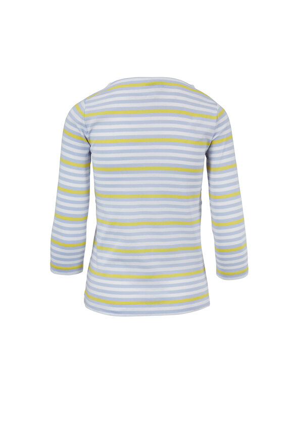 Bogner - Dalia White & Yellow Striped Top