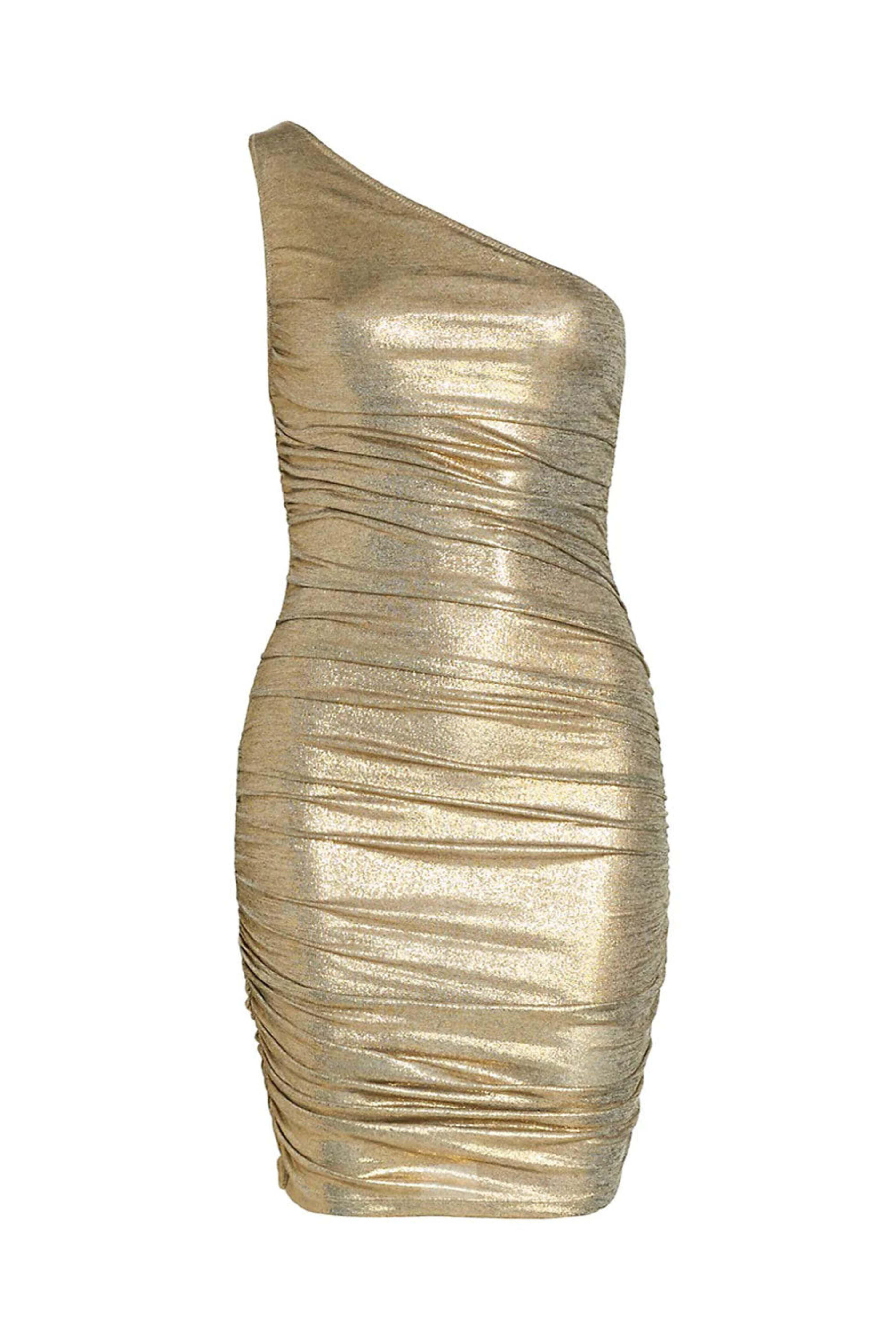 knee length dresses for ladies Golden Hour Ruched Mini Dress Gold – Exotic Fashion Boutique