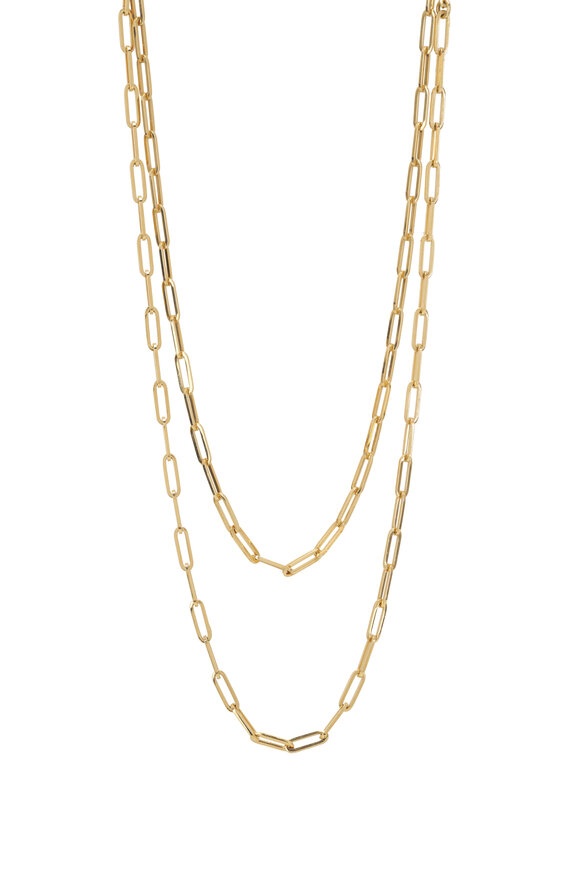 Foundrae Classic Fob Clip Chain Necklace