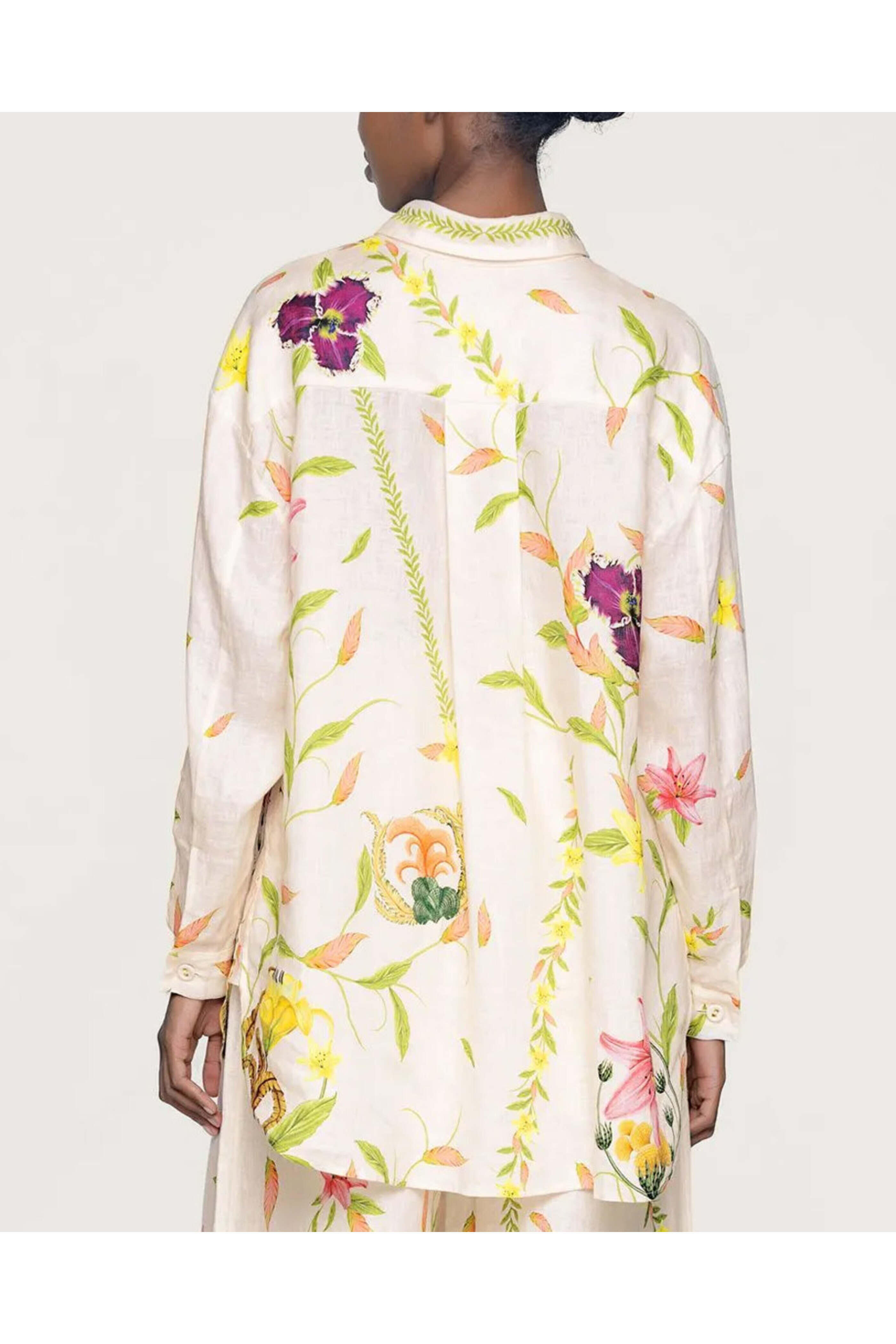 Agua By Agua Bendita - Multicolor Cecila Marina Shirt