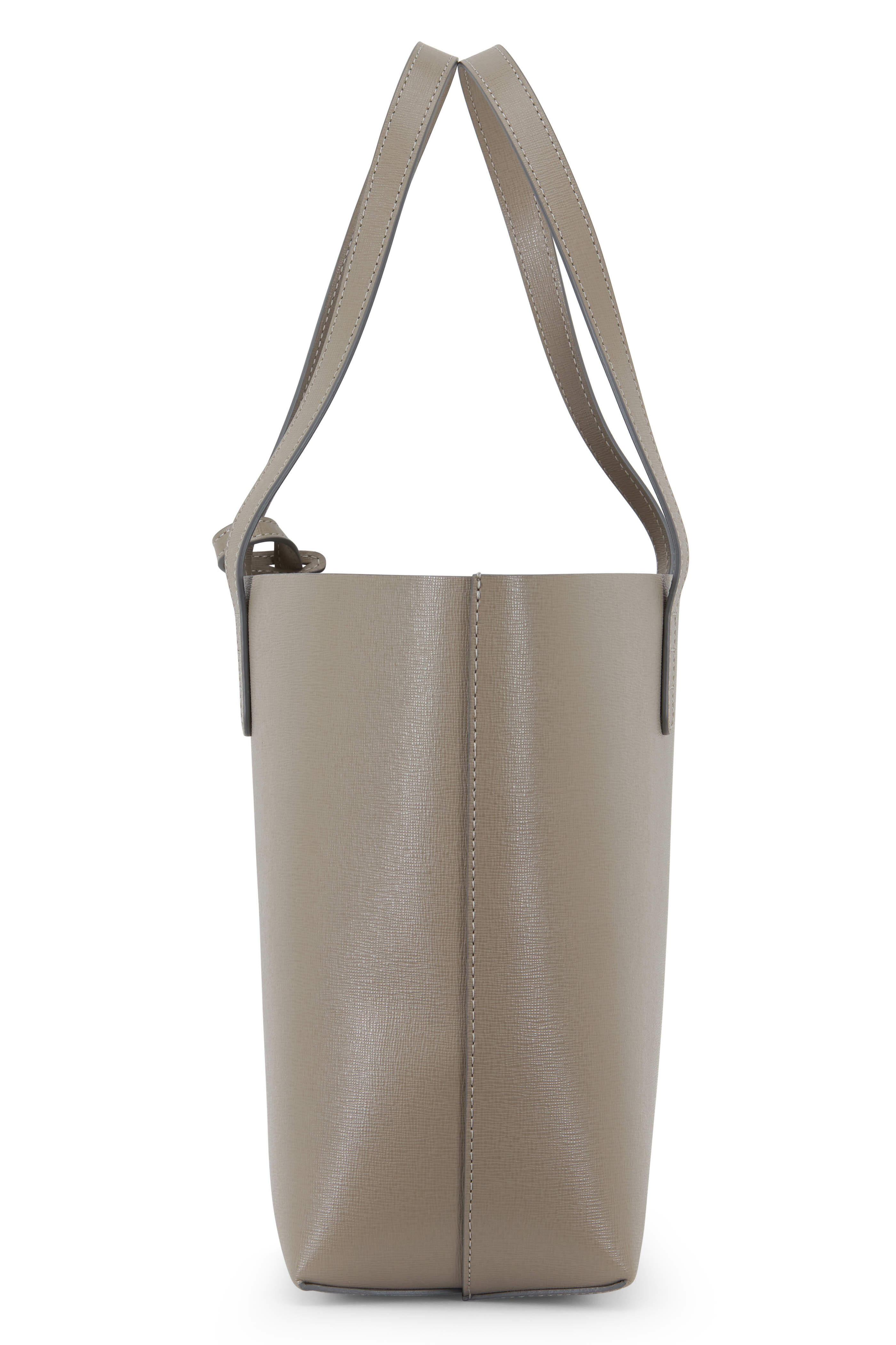 Mansur Gavriel - Elefante Gray Saffiano Medium Tote