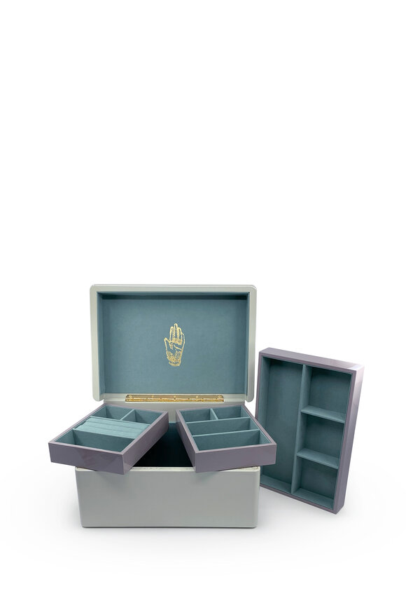 Trove Mint Trunk Jewelry Box - view 2