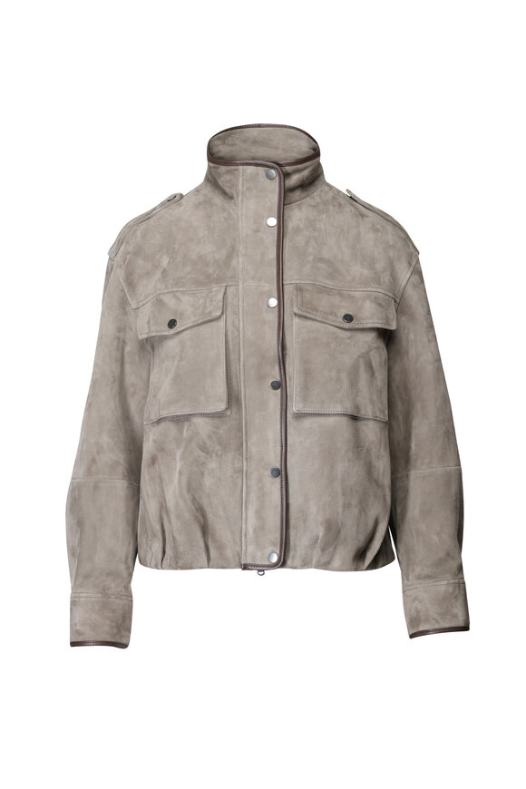 Giorgio Brato - Military Leather Jacket | Mitchell Stores