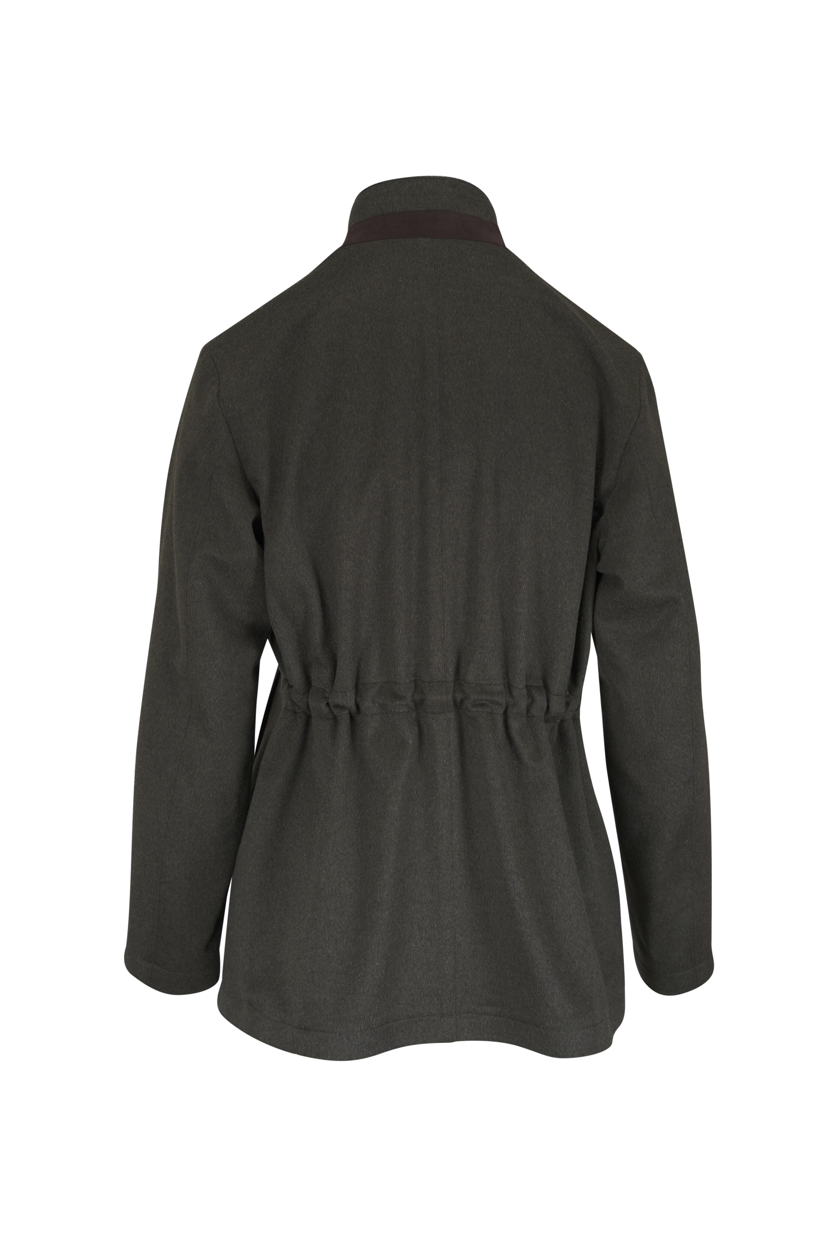 Maurizio Baldassari - Green Cashmere Jacket - view 2