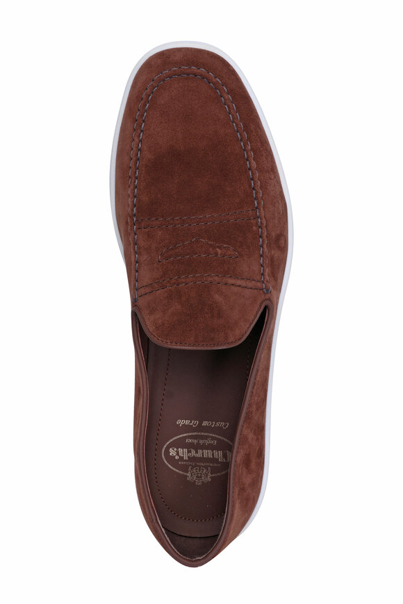 Church's Pebbles Burnt Suede Loafer - view 3