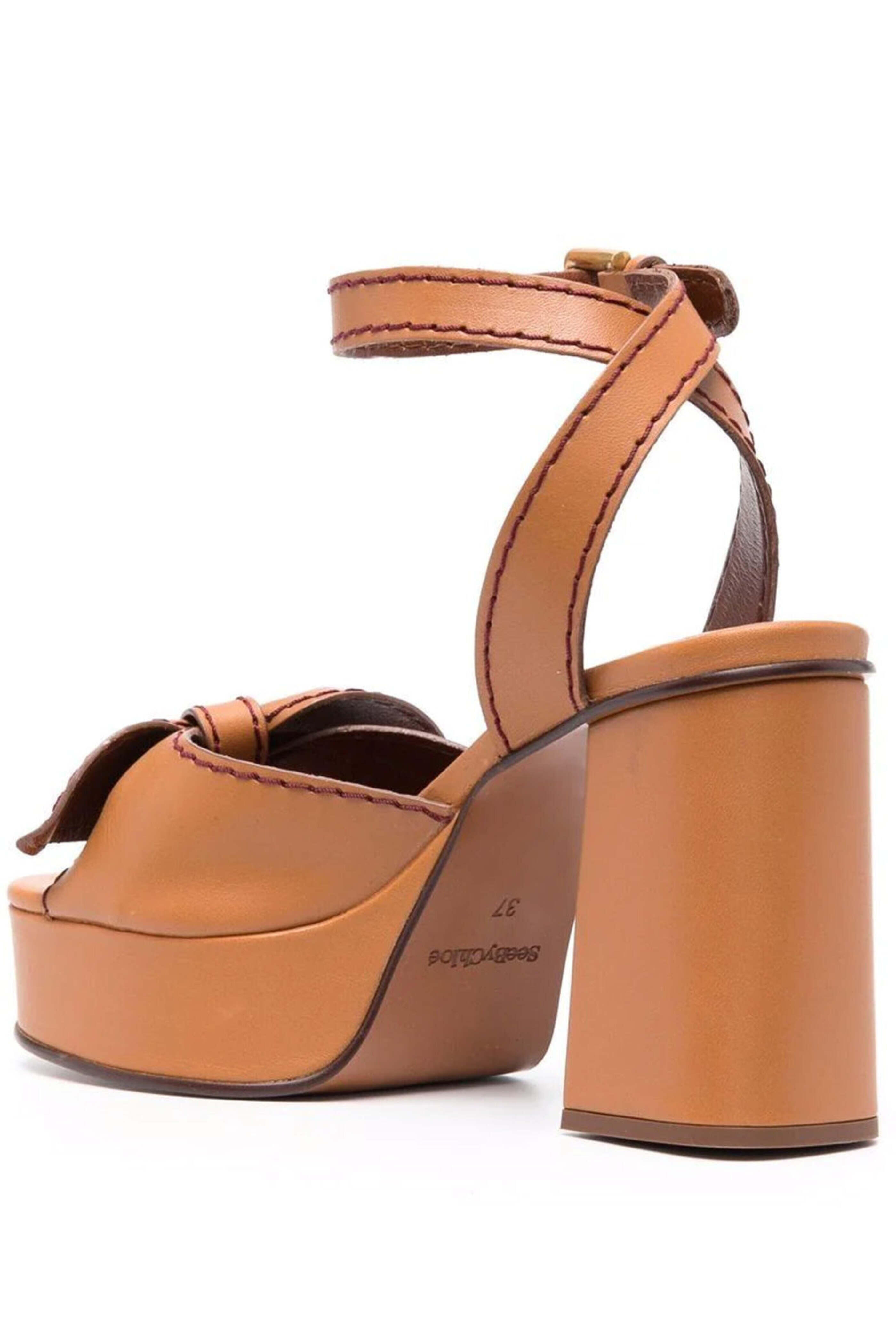 See by Chloé - Cognac Kamilla Platform Sandal