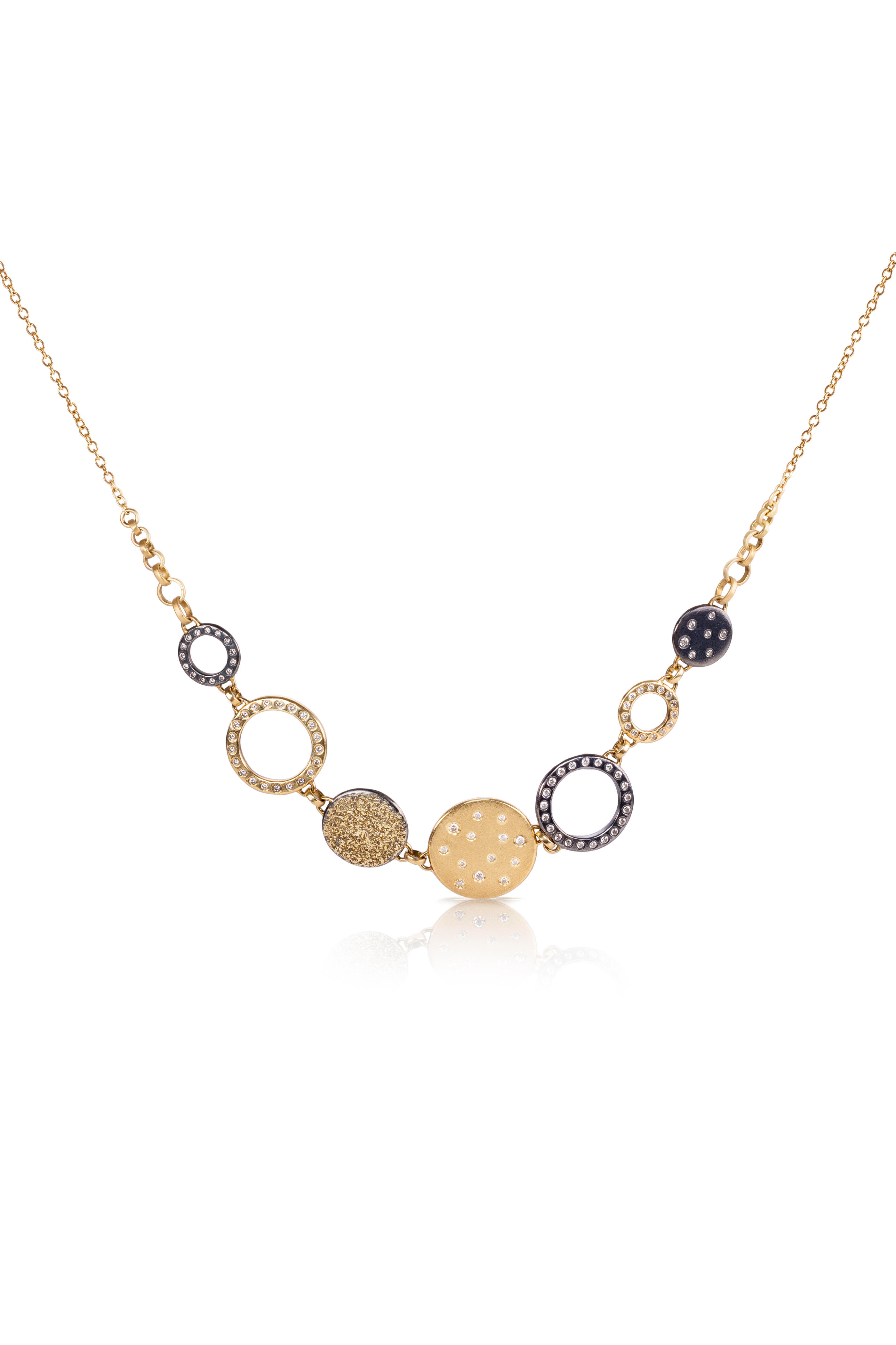 Kate Maller - Scattered Diamond Statement Necklace