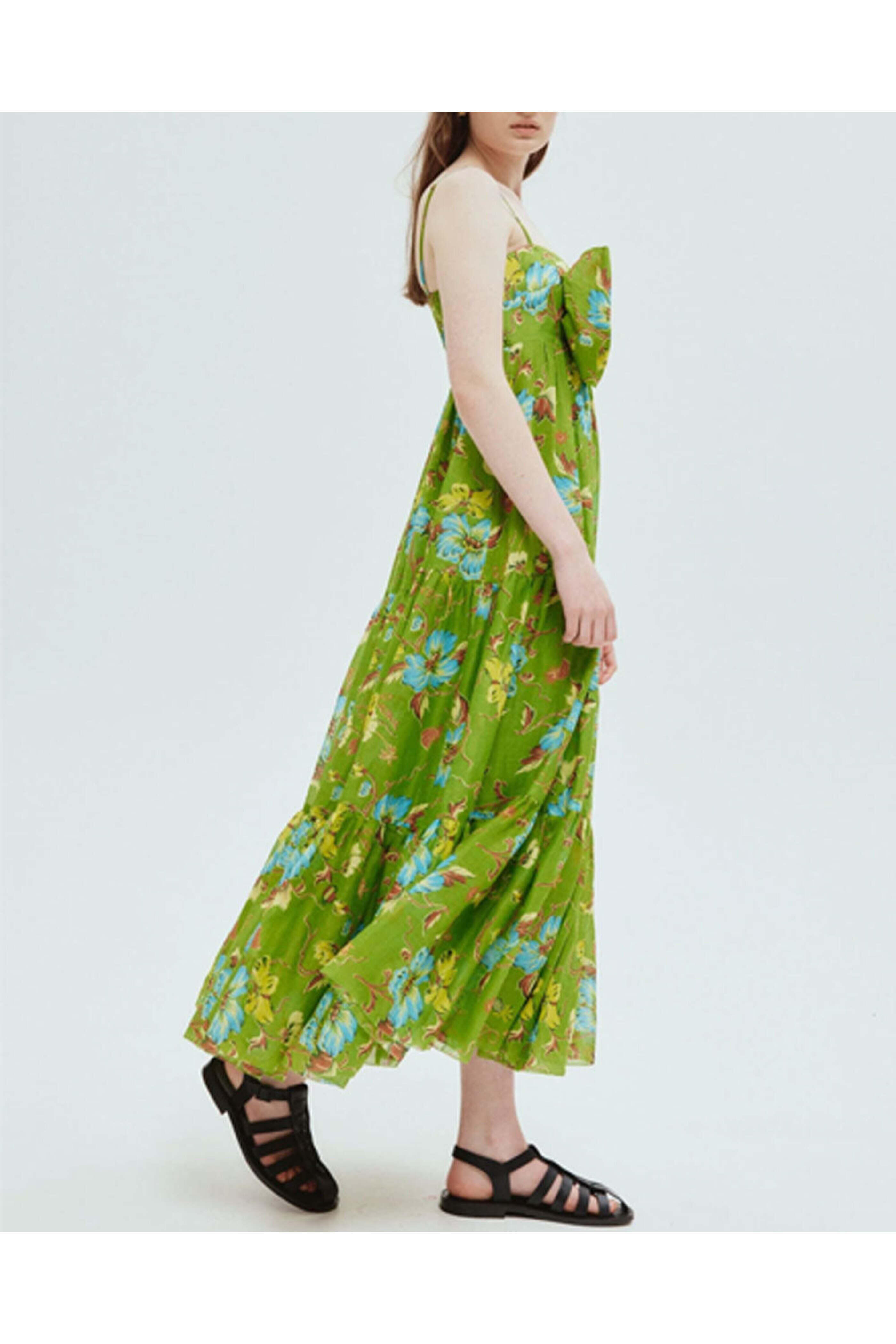 alemais sage midi dress ALEMAIS Sage Midi Dress