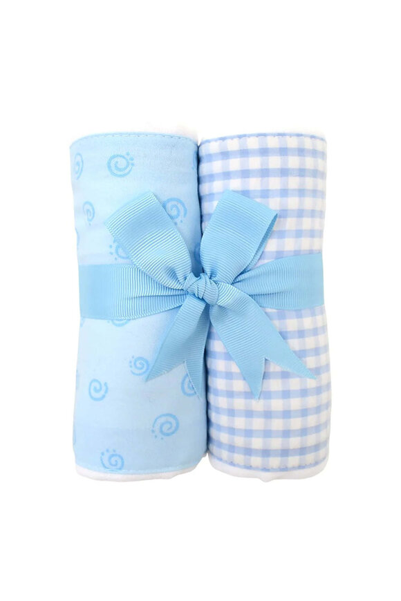 3marthas Blue Whale Set of Two Burps