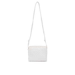 【優美な抜け感】Bottega Giotti Benedetta Small オフホワイト Women's Bottega Veneta Intrecciato One Shoulder Bag Handbag