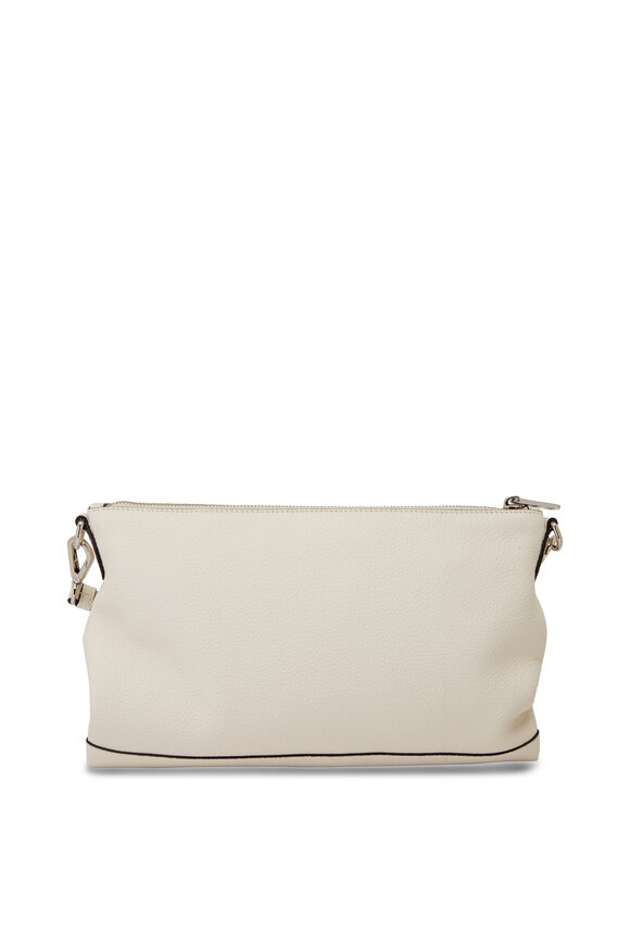 Prada - White Leather Shoulder Bag