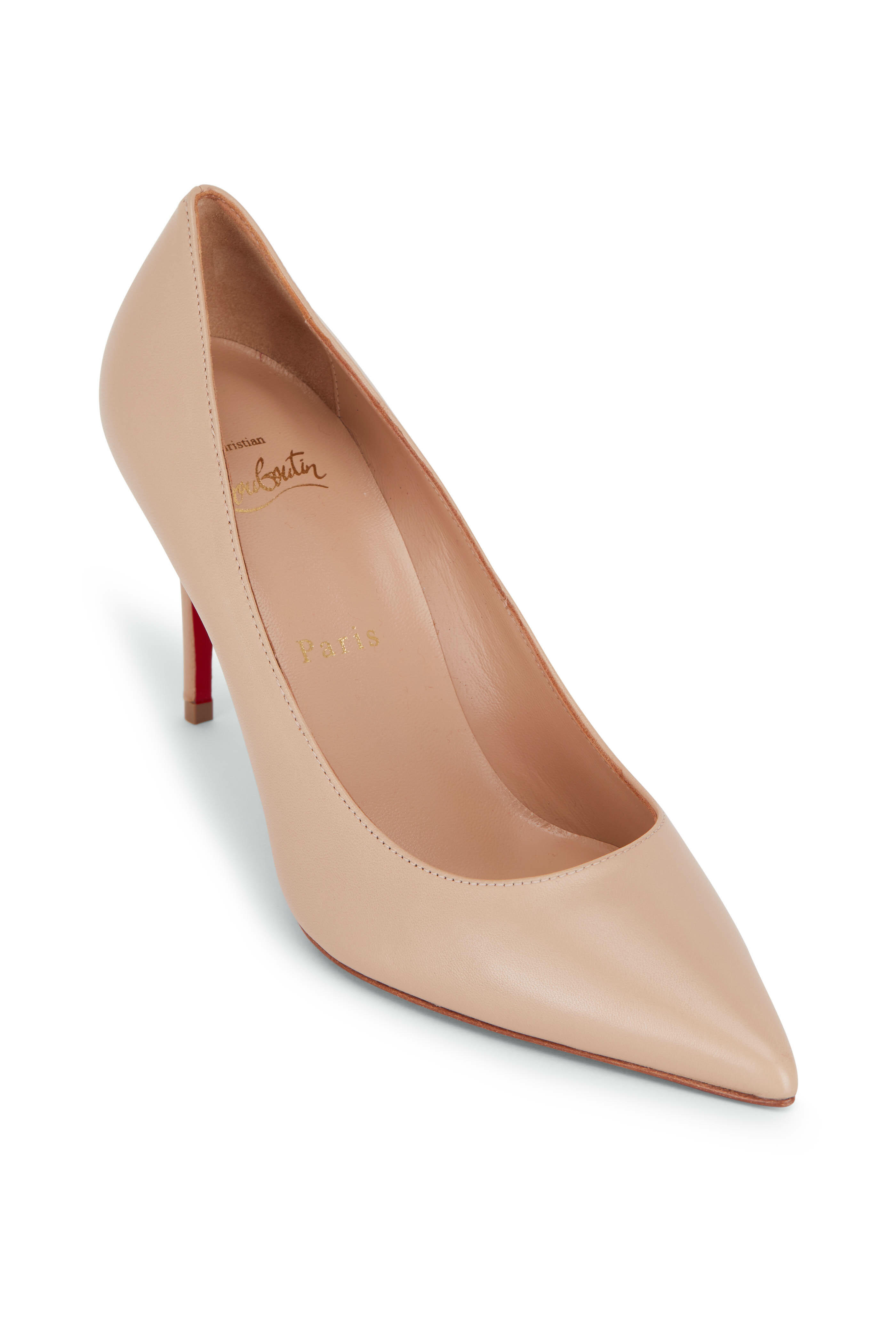 Christian Louboutin - Kate Leather Pump, 85mm | Mitchell Stores