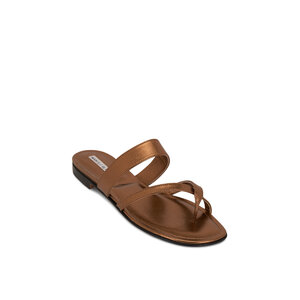 24SS new/Manolo Blahnik ブルタスサンダル Sandal Brown 24SS new/Manolo Blahnik ブルタスサンダル Sandal Brown