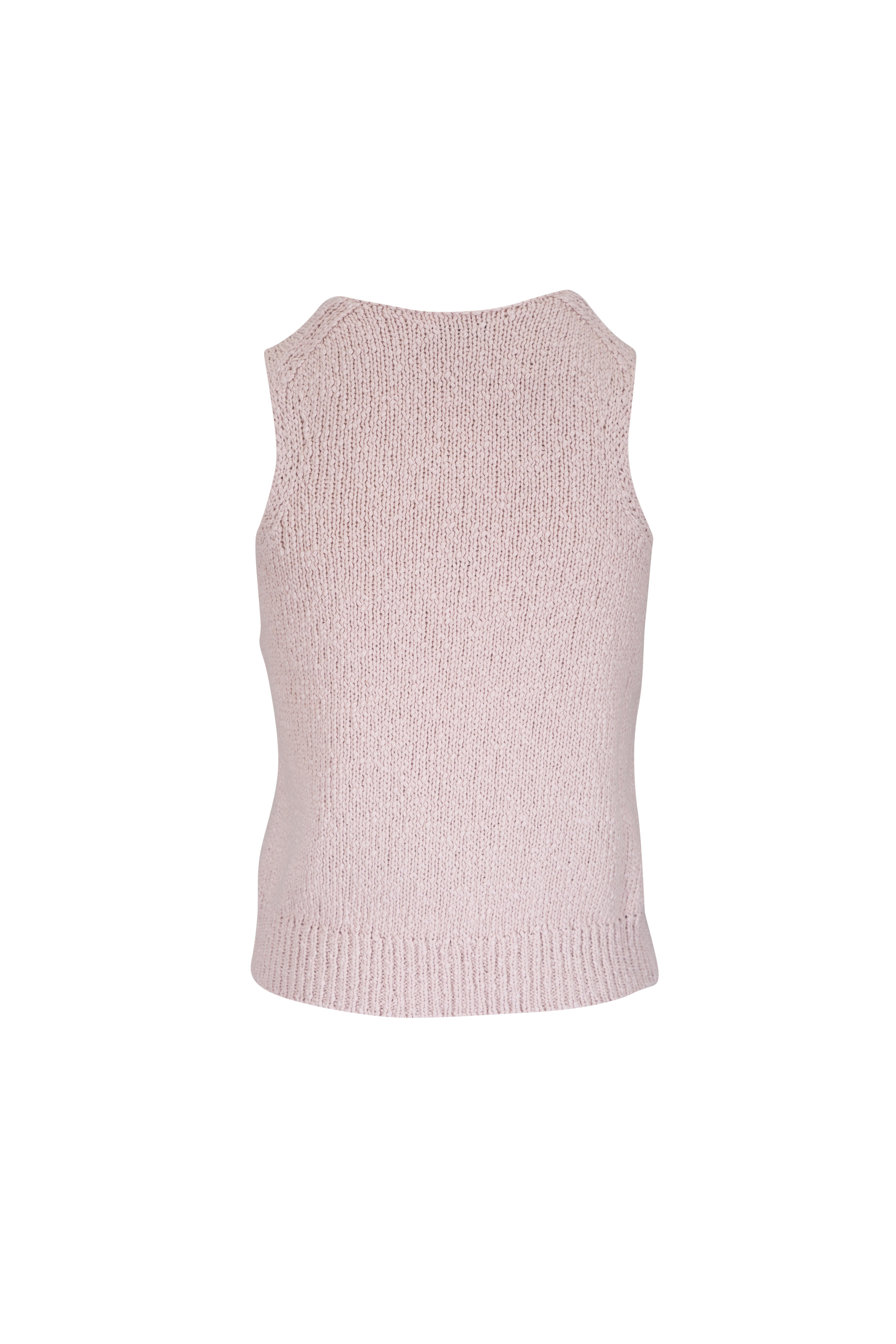 Lafayette 148 New York - Pearl Slub Cotton Scoop Neck Tank