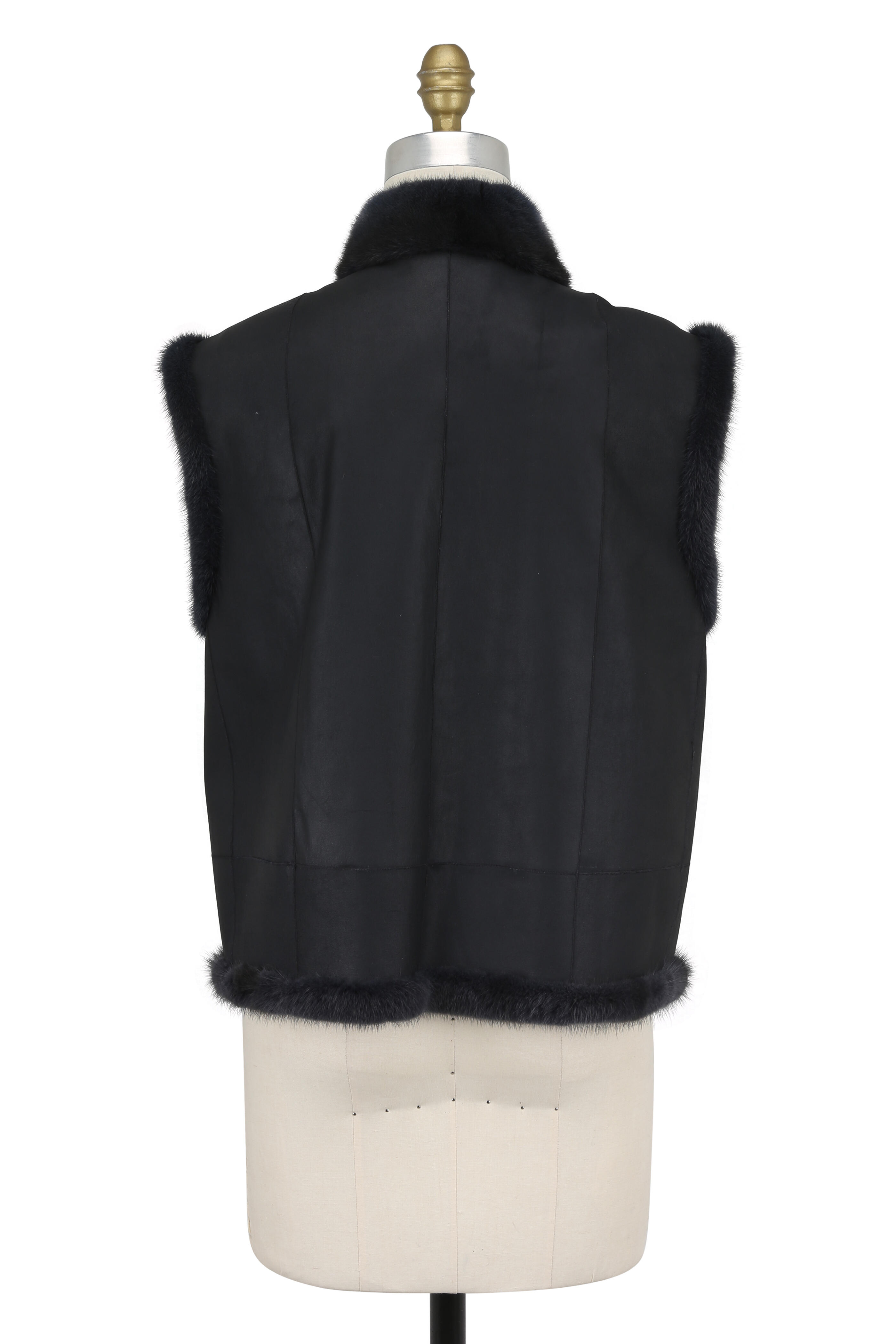 ベスト・ジレ BRUNELLO CUCINELLI Women Vests M0PV05172 BLUE Brunello Cucinelli Linen Gilet Light Blue at CareOfCarl.com