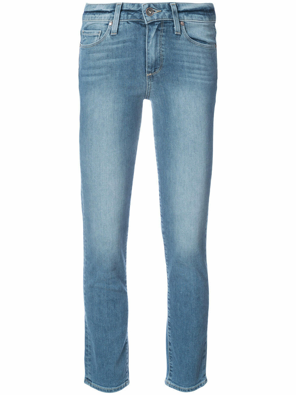 Paige - Jacqueline High-Rise Straight Crop Jean