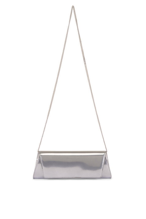 Akris Small Anouk Metallic Leather Chain Clutch - view 1