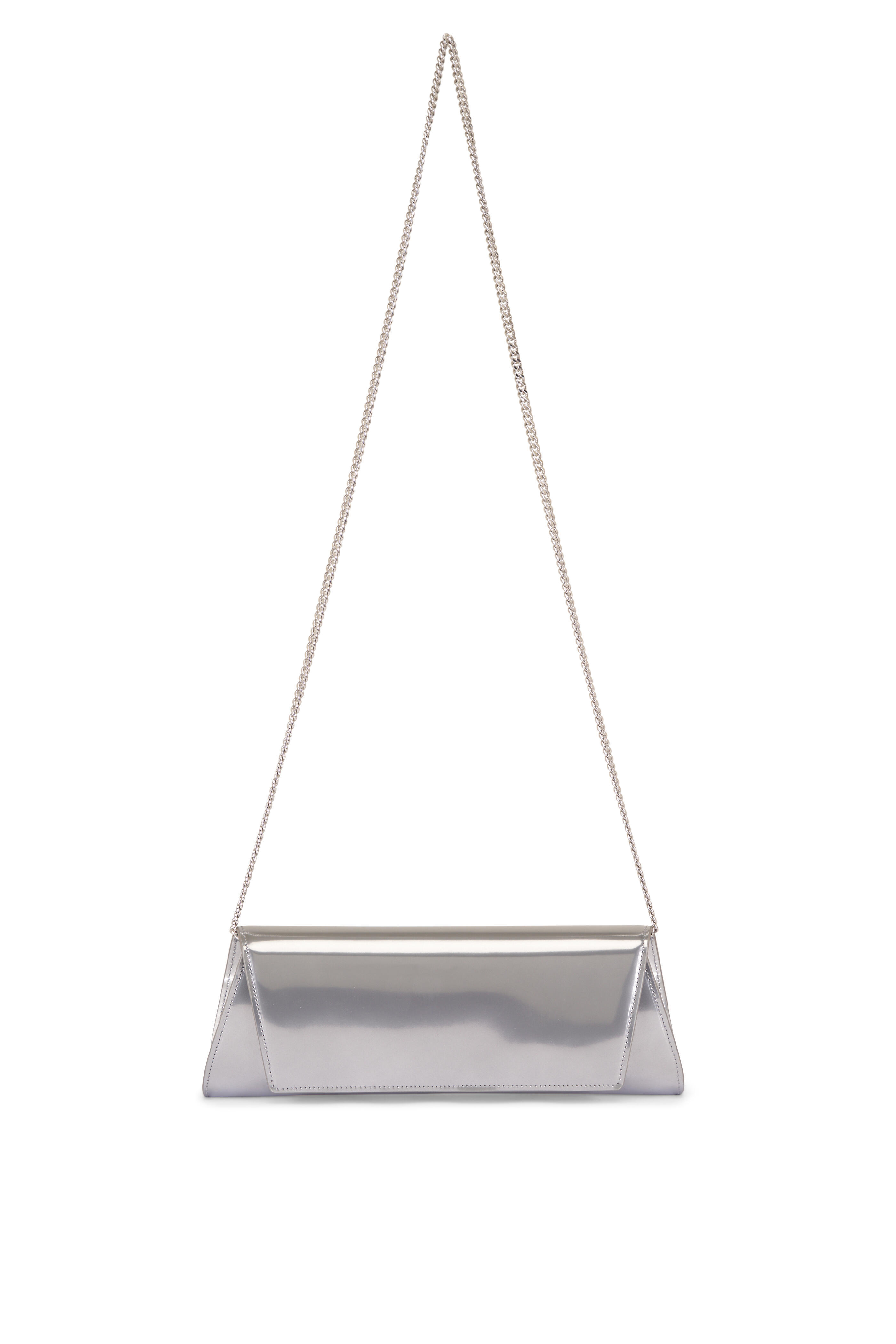 Akris - Small Anouk Metallic Leather Chain Clutch - view 1