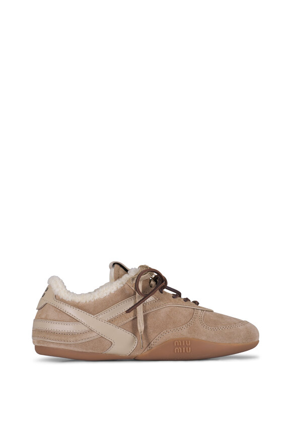 Miu Miu Deserto Winter Gymnasium Sneaker - view 3