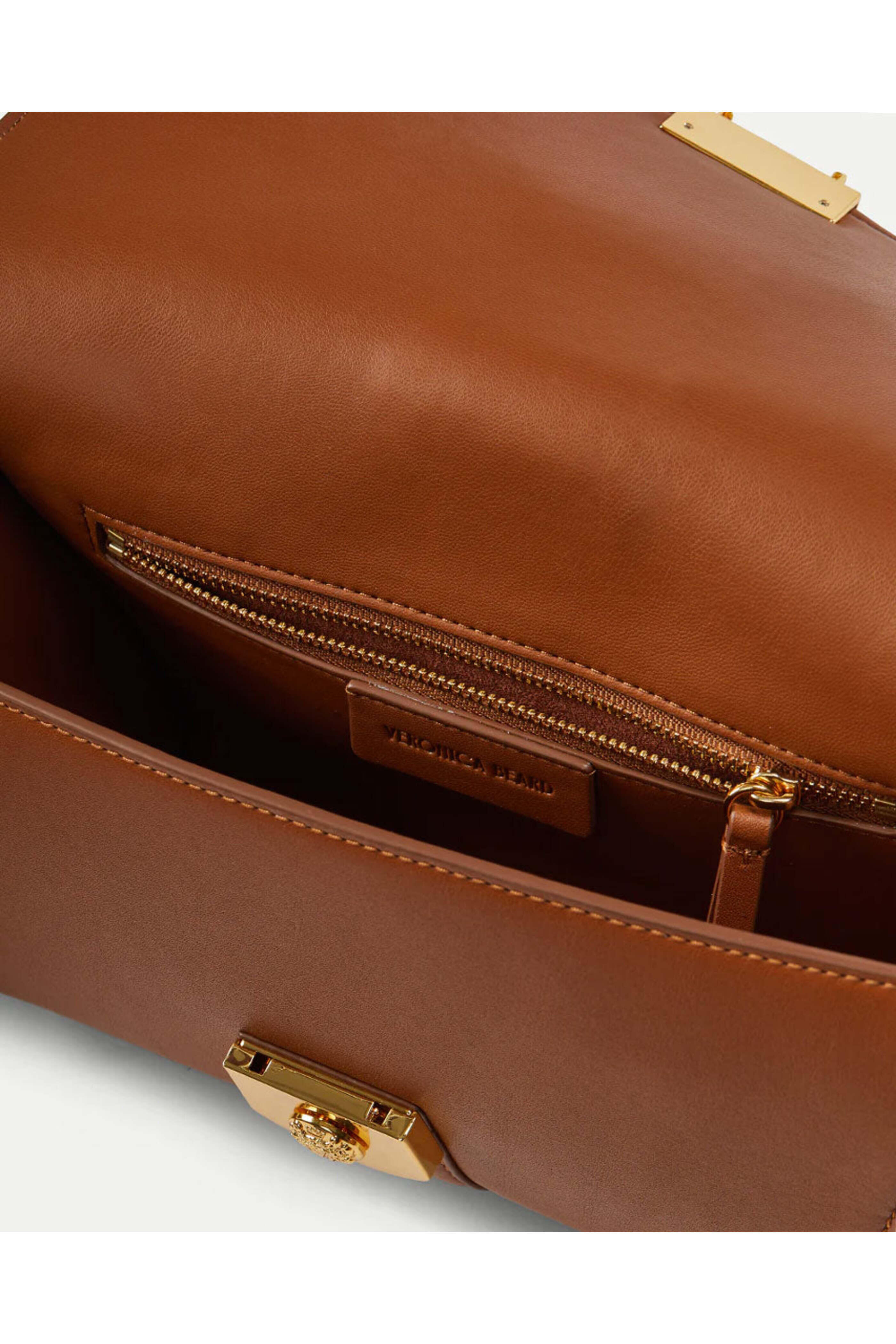 Veronica Beard - Crest Lock Trap Bag in Hazelwood