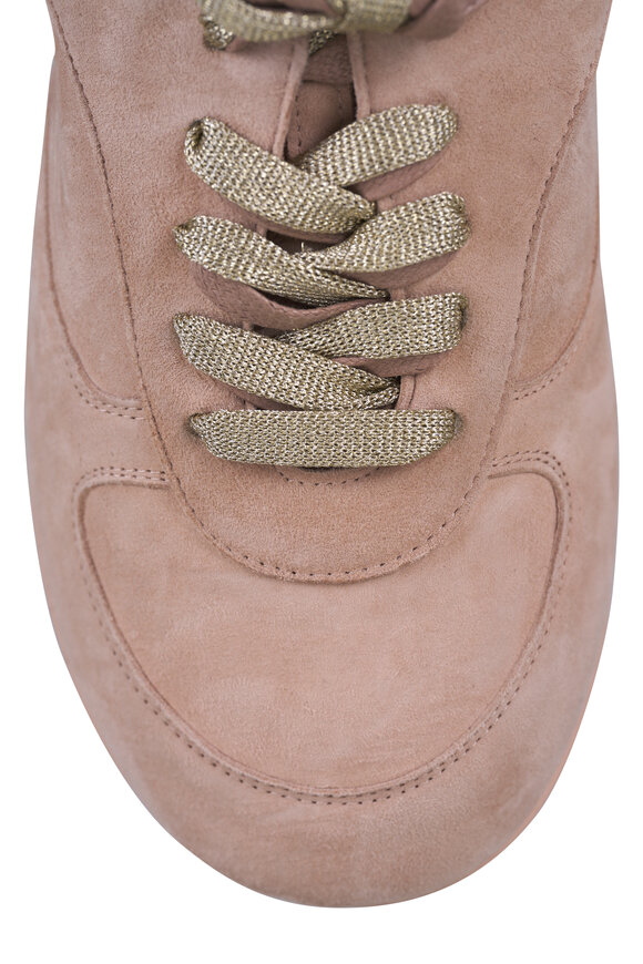 AGL Hoola Hoop Lace Cipria Suede Sneaker - view 5