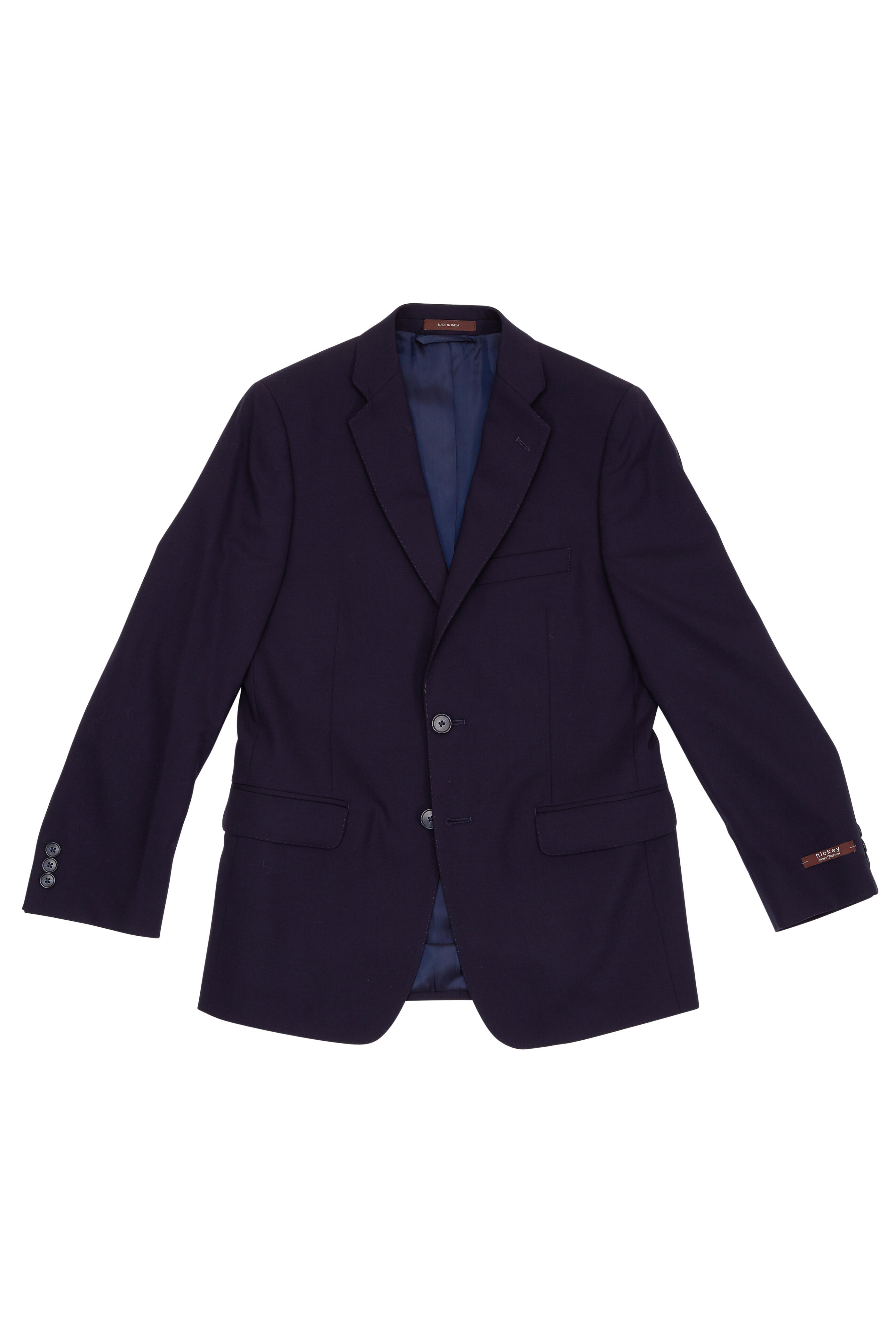 Hickey Freeman Children - Boy's Hudson Navy Blue Wool Suit