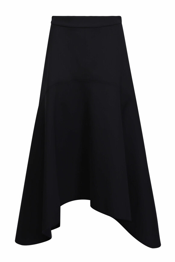 Khaite - Lennox Prescott Midi Denim Skirt | Mitchell Stores
