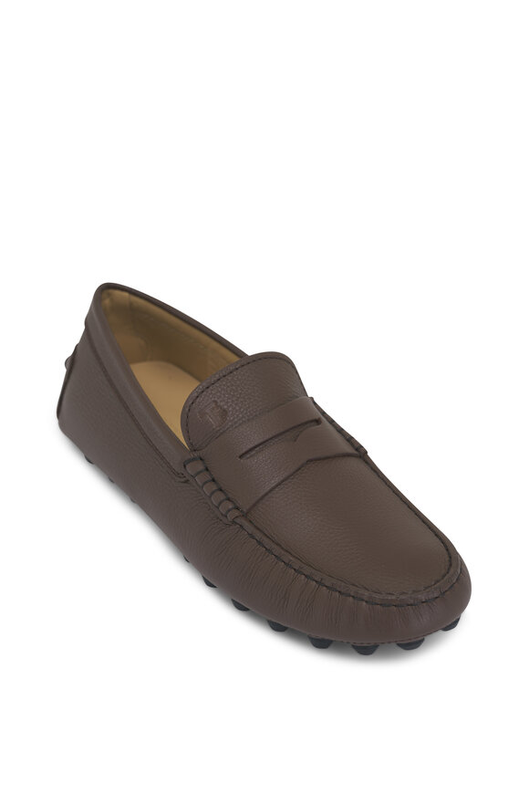 Tod's Gommini Dark Brown Leather Loafer 