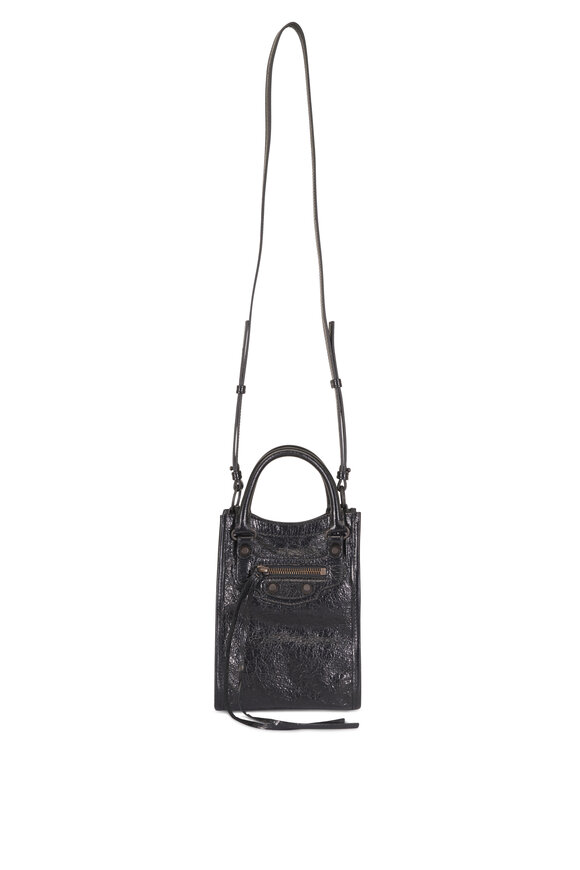 Balenciaga Le City Tote Black Phone Holder Crossbody - view 1
