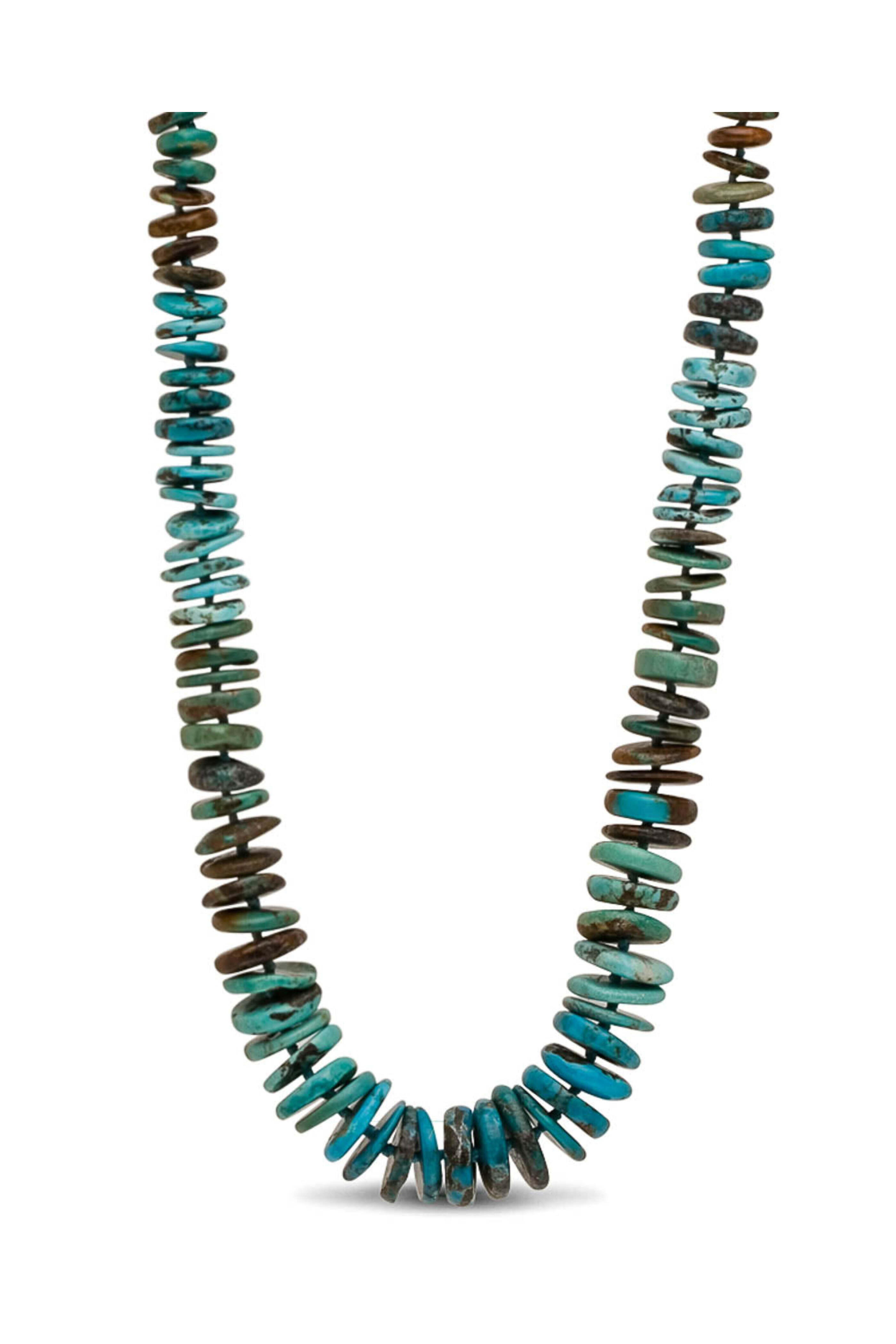 Nest Jewelry - Multi Color Turquoise Beaded Short Necklace