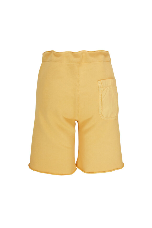 Nili Lotan - Austin Yellow Cotton Sweatshort