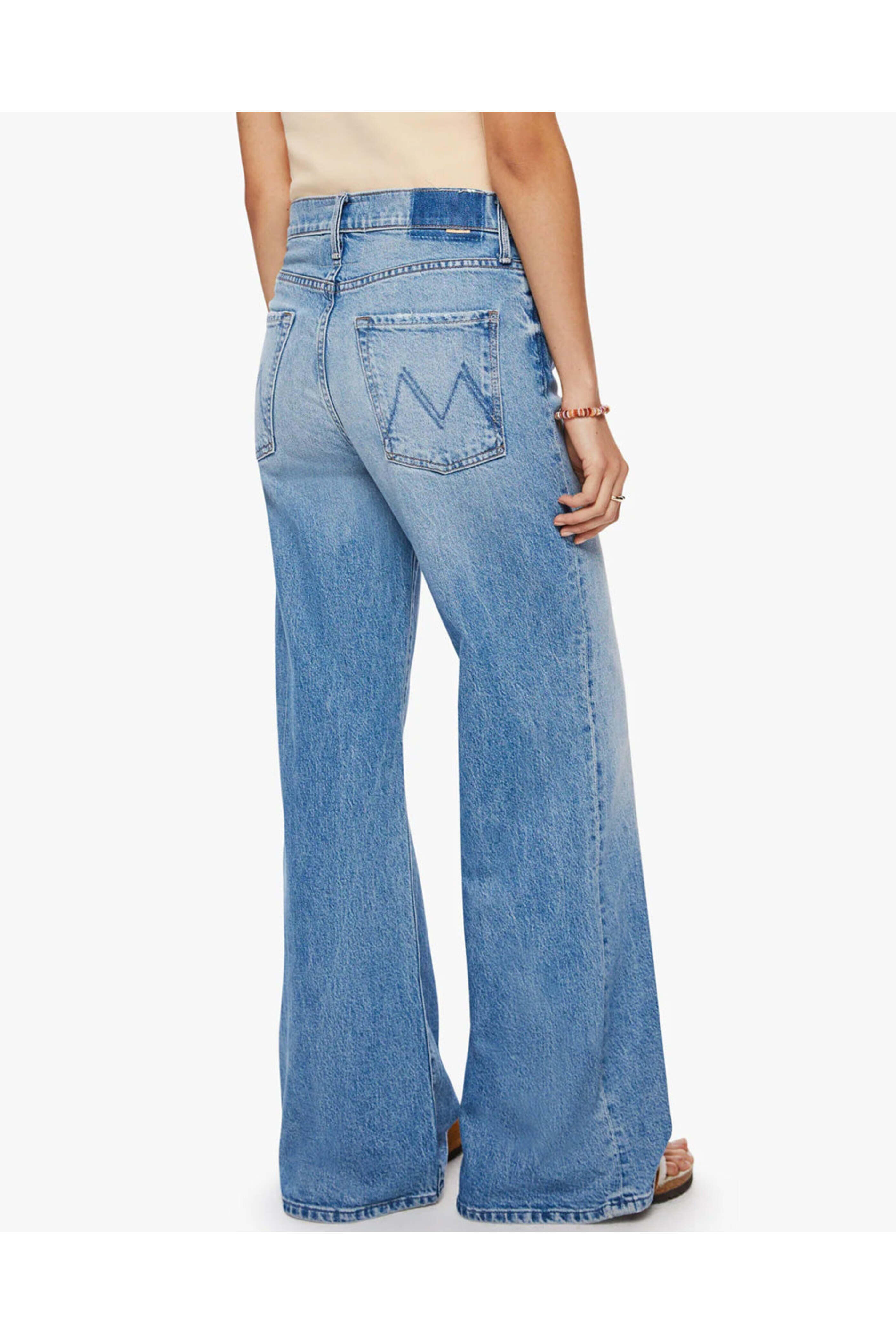 Mother - The Ditcher Roller Sneak Jean in Psych