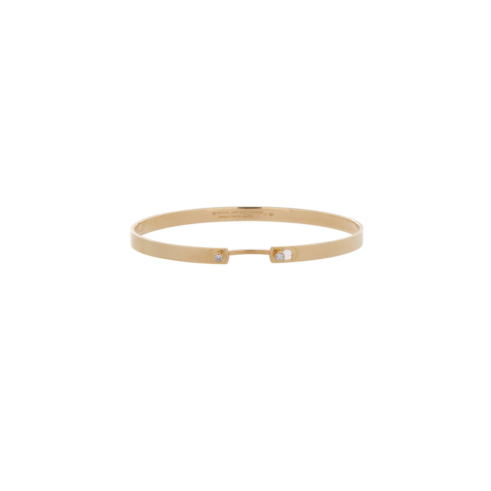 Nouvel Heritage - 18K Yellow Gold Mood Monday Morning Bangle