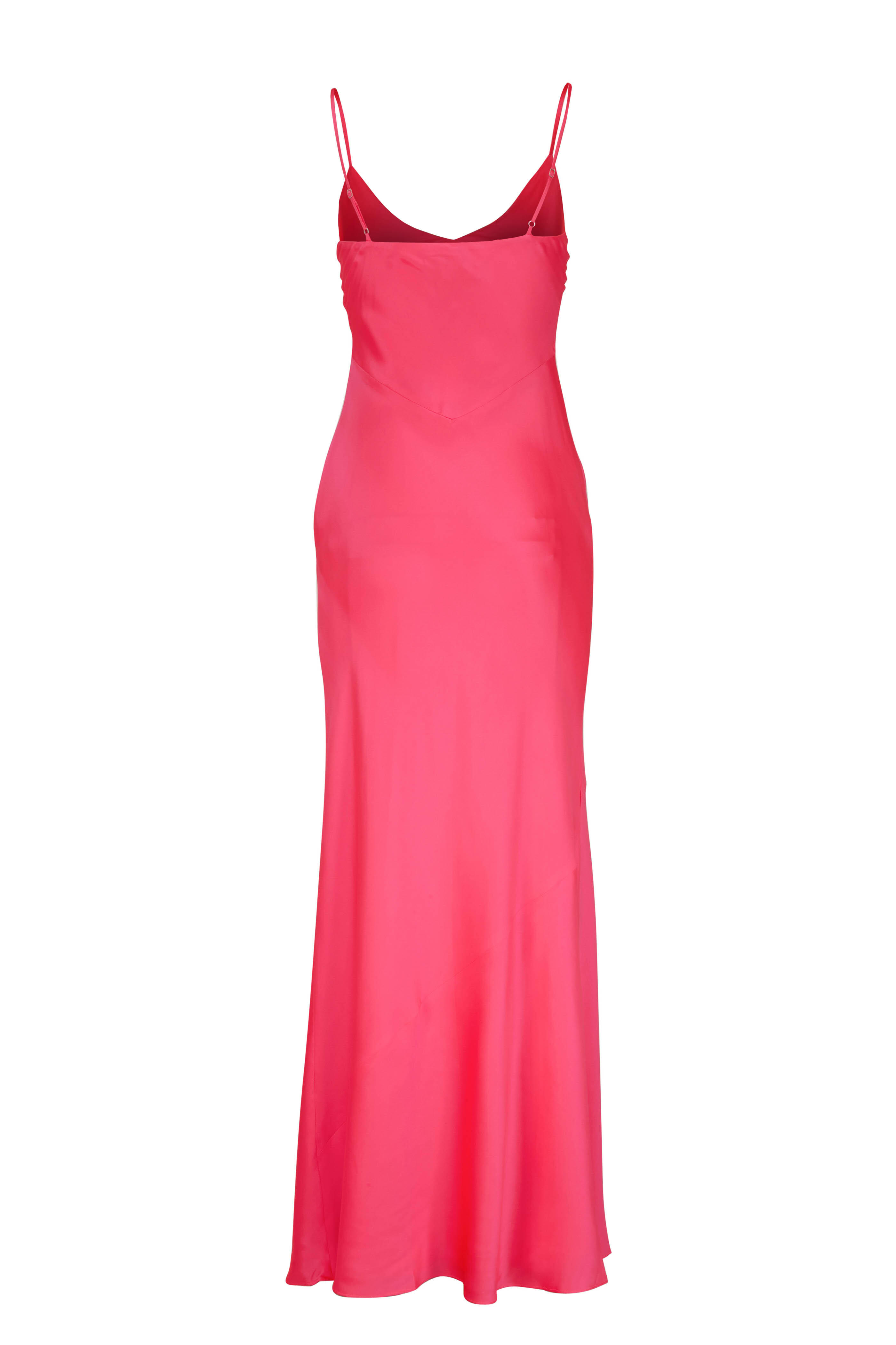 L'Agence - Serita Rose Silk Maxi Dress