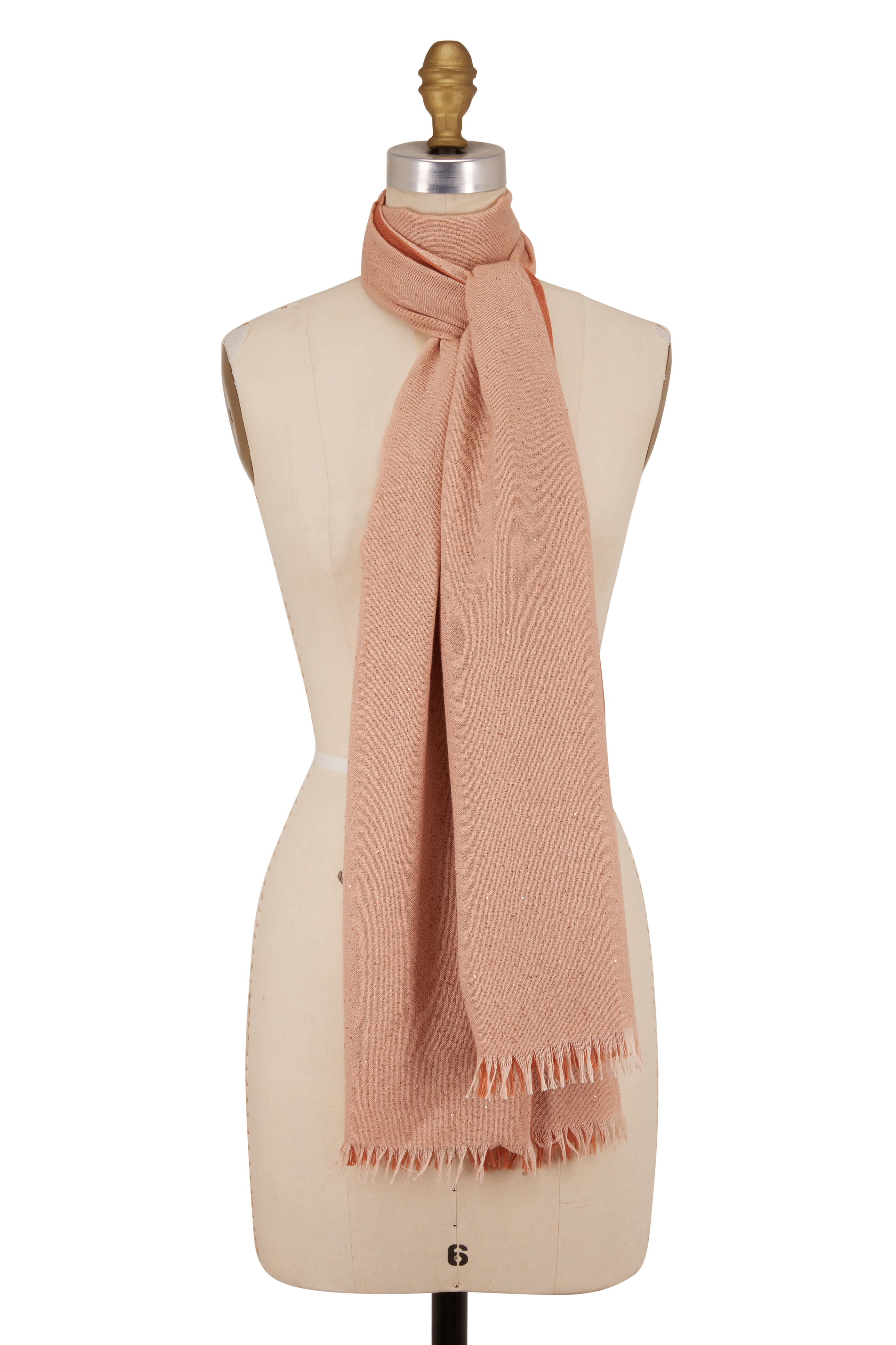 Loro Piana - Sunset Cashmere & Silk Paillette Scarf