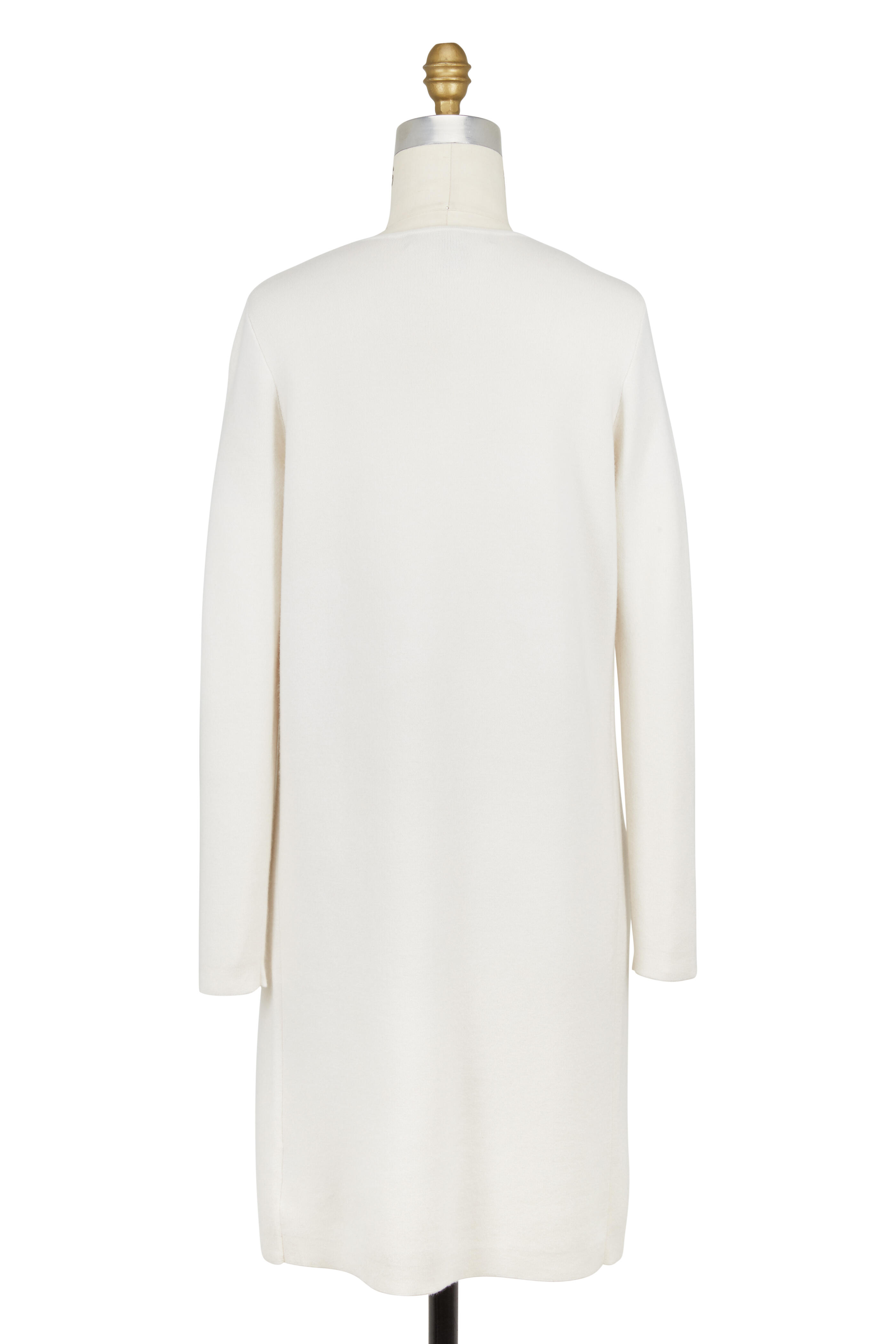 Ralph Lauren - White Cashmere & Silk Long Cardigan