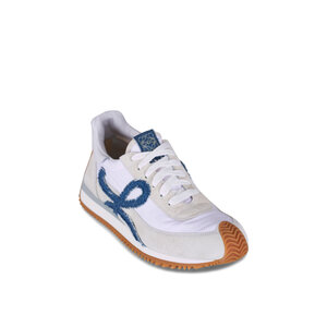 Loewe - Flow Runner 2.0 Denim & White Sneaker | Mitchell Stores