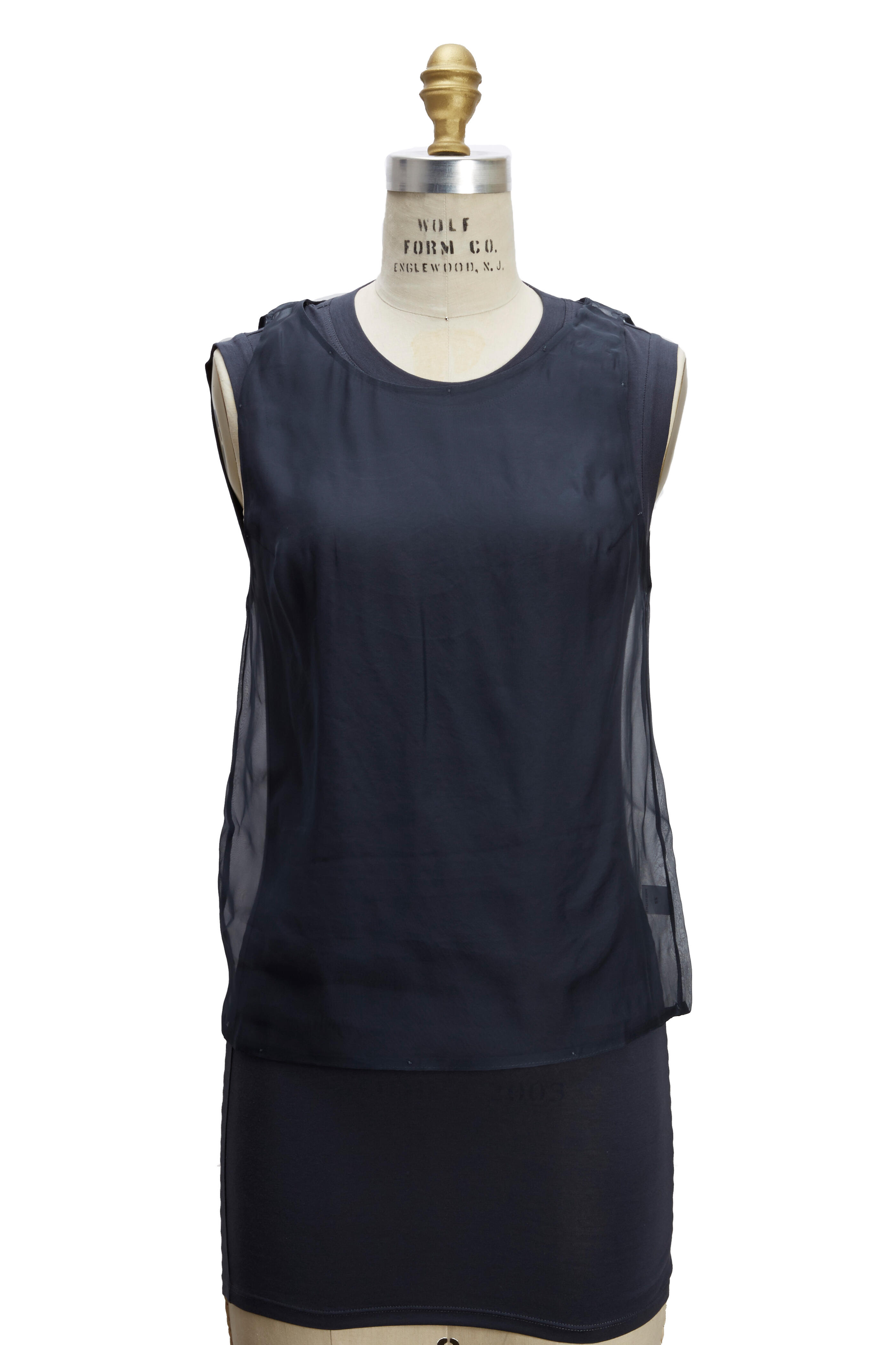 Brunello Cucinelli - Galaxy Cotton & Voile Tank Top