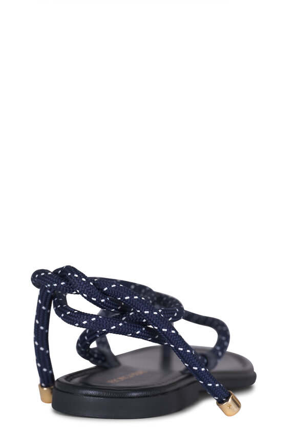Veronica Beard Carmina Cord Eclipse Wrap Sandal - view 4