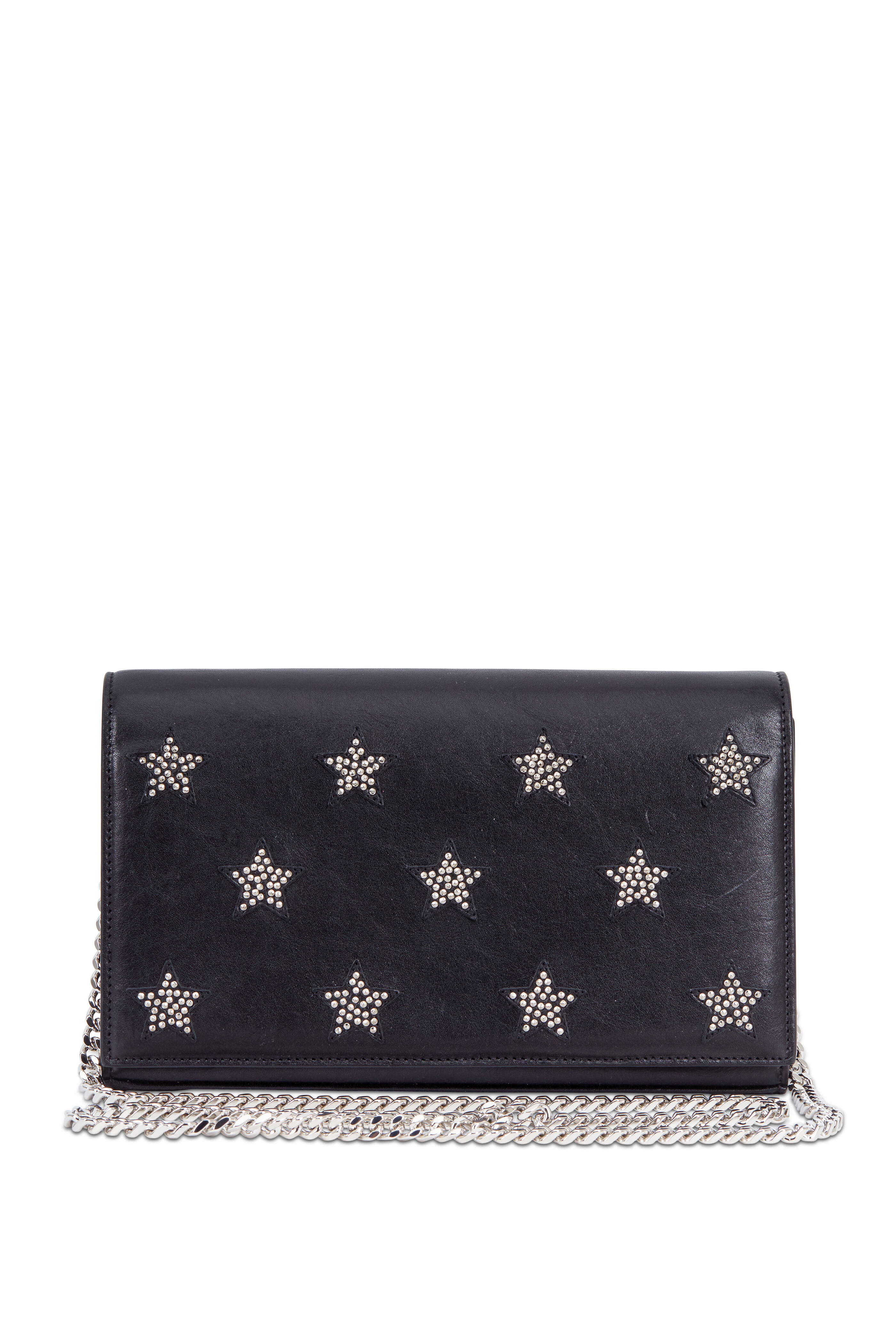 Saint laurent studded online wallet