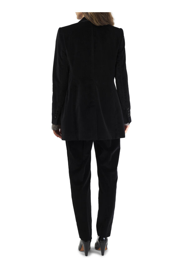 Dolce & Gabbana - Velvet Black Peak Lapel Tuxedo Jacket