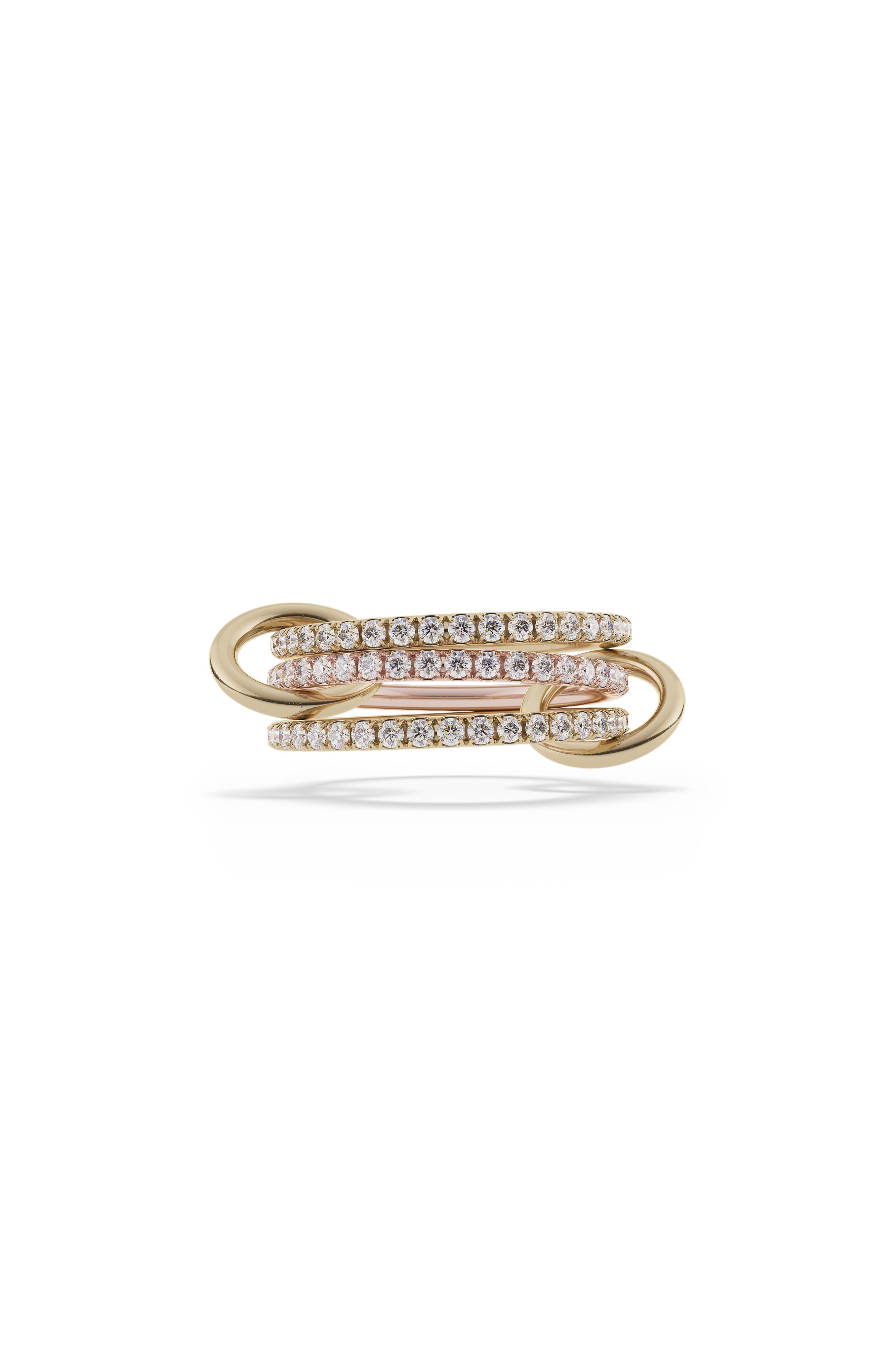 Spinelli Kilcollin - 18K Yellow Gold Aurora Linked Ring