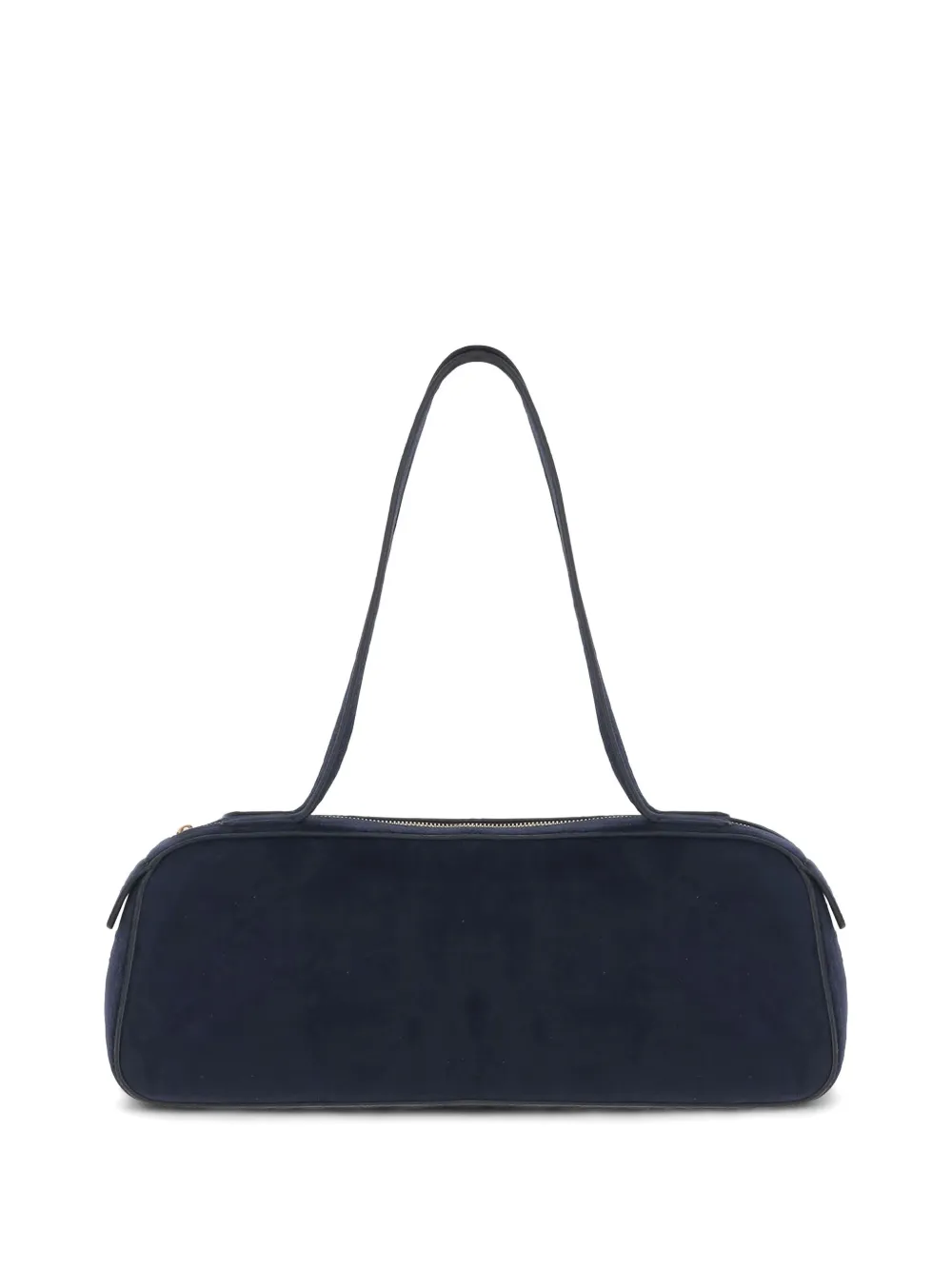 Khaite - Simona Midnight Suede Shoulder Bag | Mitchell Stores