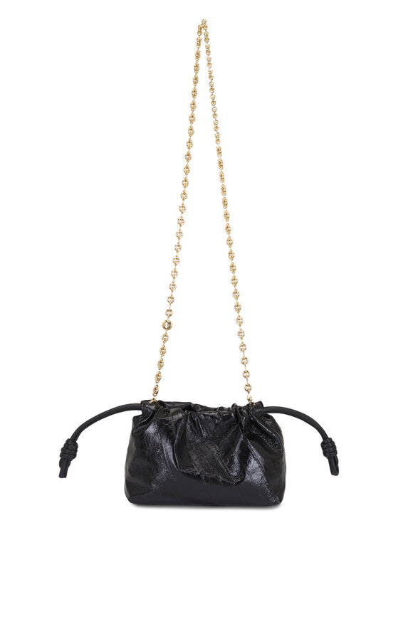 Loewe Mini Flamenco Black Chain Bag - view 3