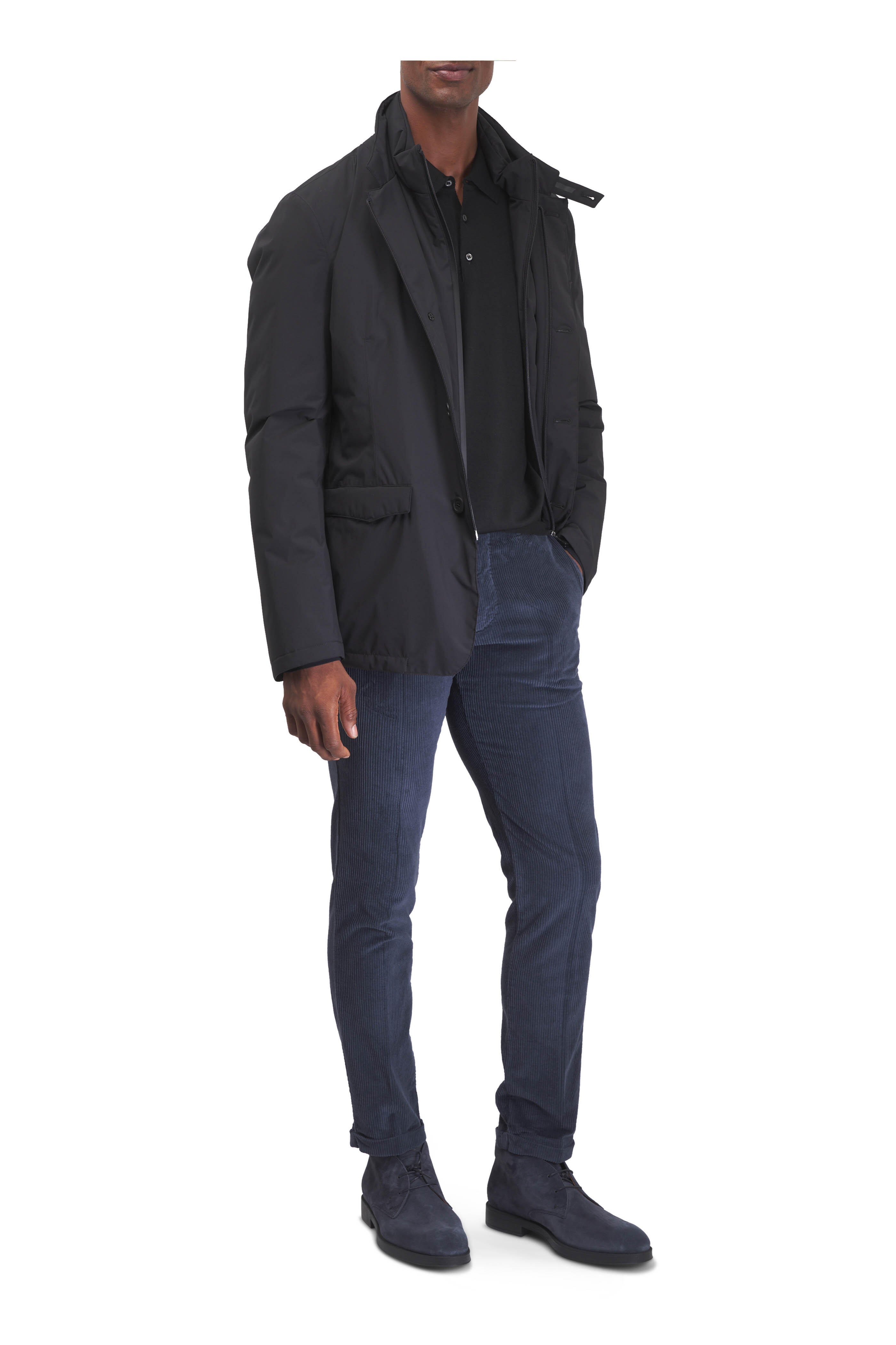 Herno - Functional Wardrobe Black Waterproof Down Jacket