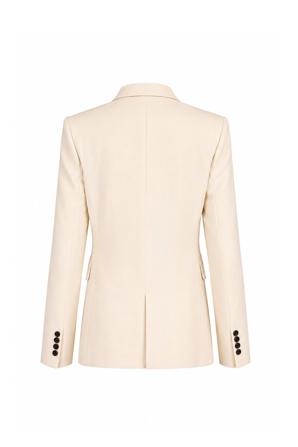 Khaite Rolo Ivory Glow Double Breasted Jacket - view 2