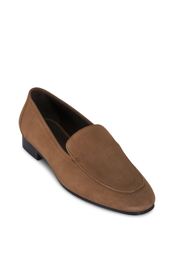The Row Adam Macadamia Suede Loafer - view 1