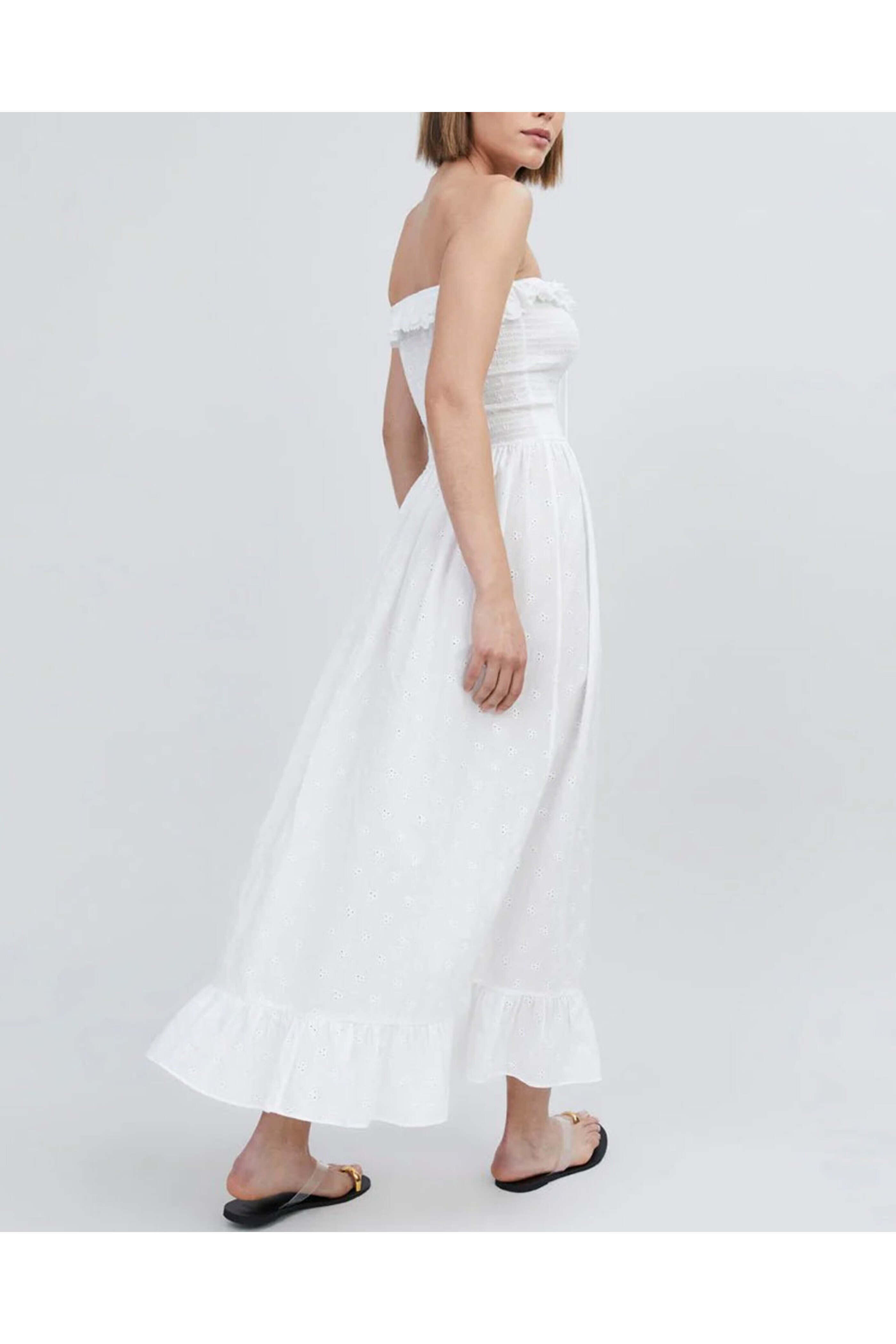 Solid & Striped - Optic White Nicole Dress